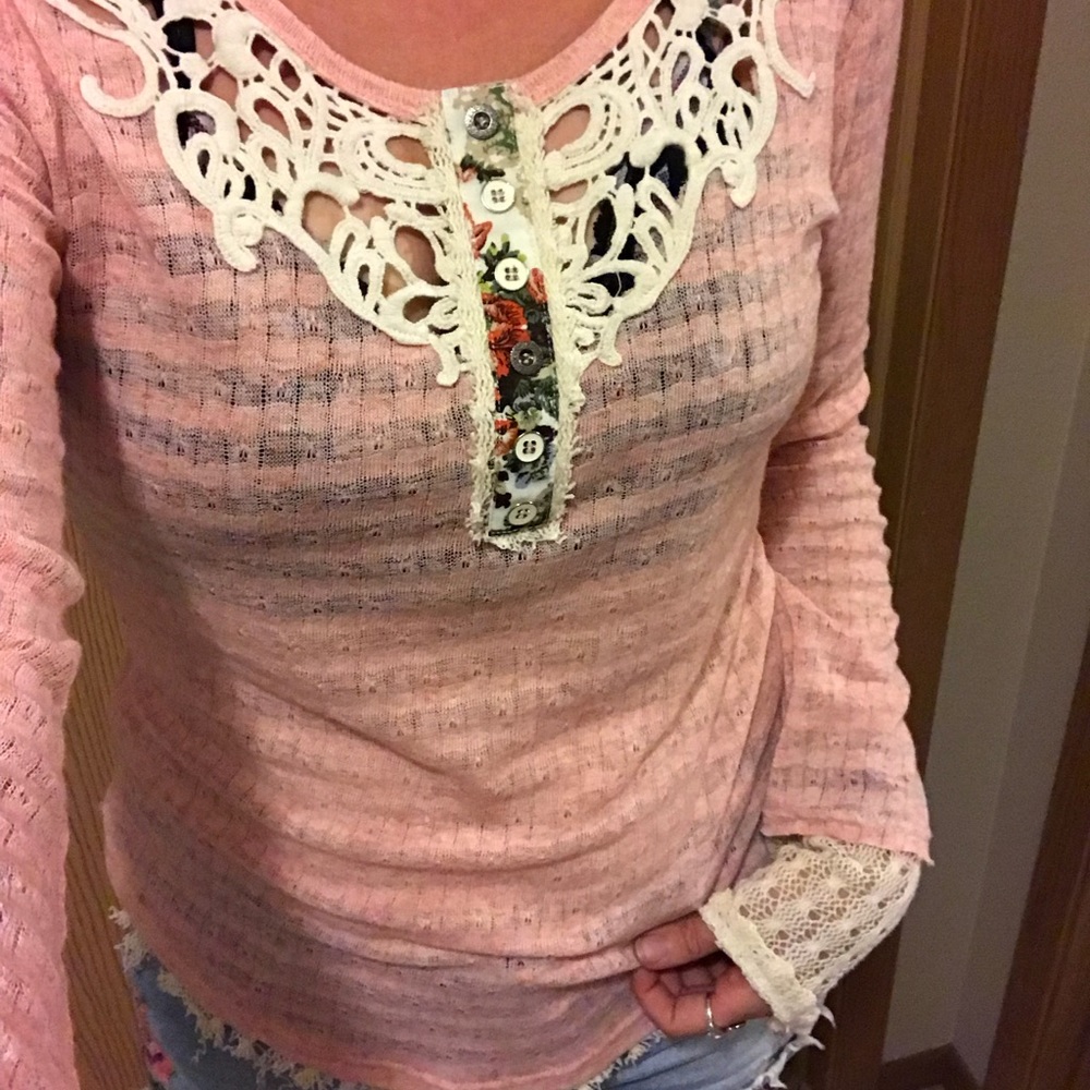 Miss Me long sleeve top